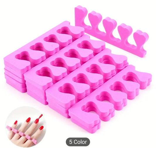 1pc Pink Heart-Shaped Toe/Finger Separator โ Pretty &Practical