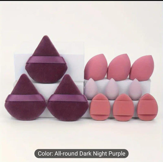 All-in-One 12pc Makeup Sponge Set