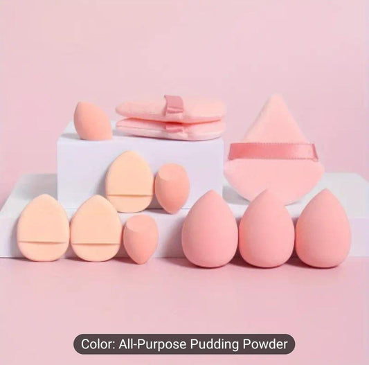 All-in-One 12pc Makeup Sponge Set