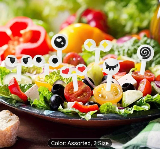 9pc Eye Fruit Picks