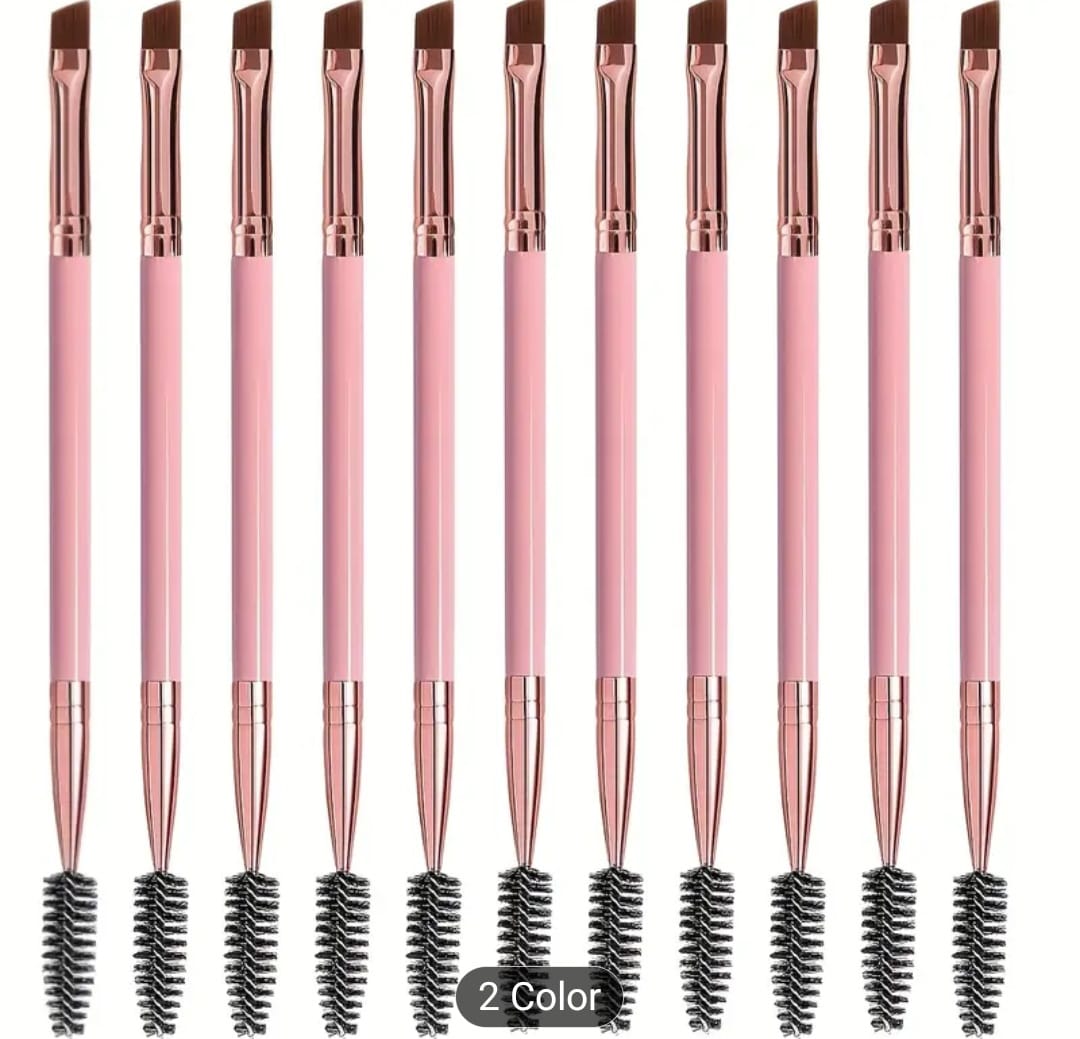 1pc Dual-Ended Brow Brush – Define, Shape & Perfect