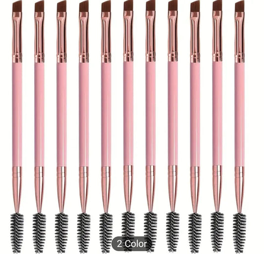 1pc Dual-Ended Brow Brush – Define, Shape & Perfect