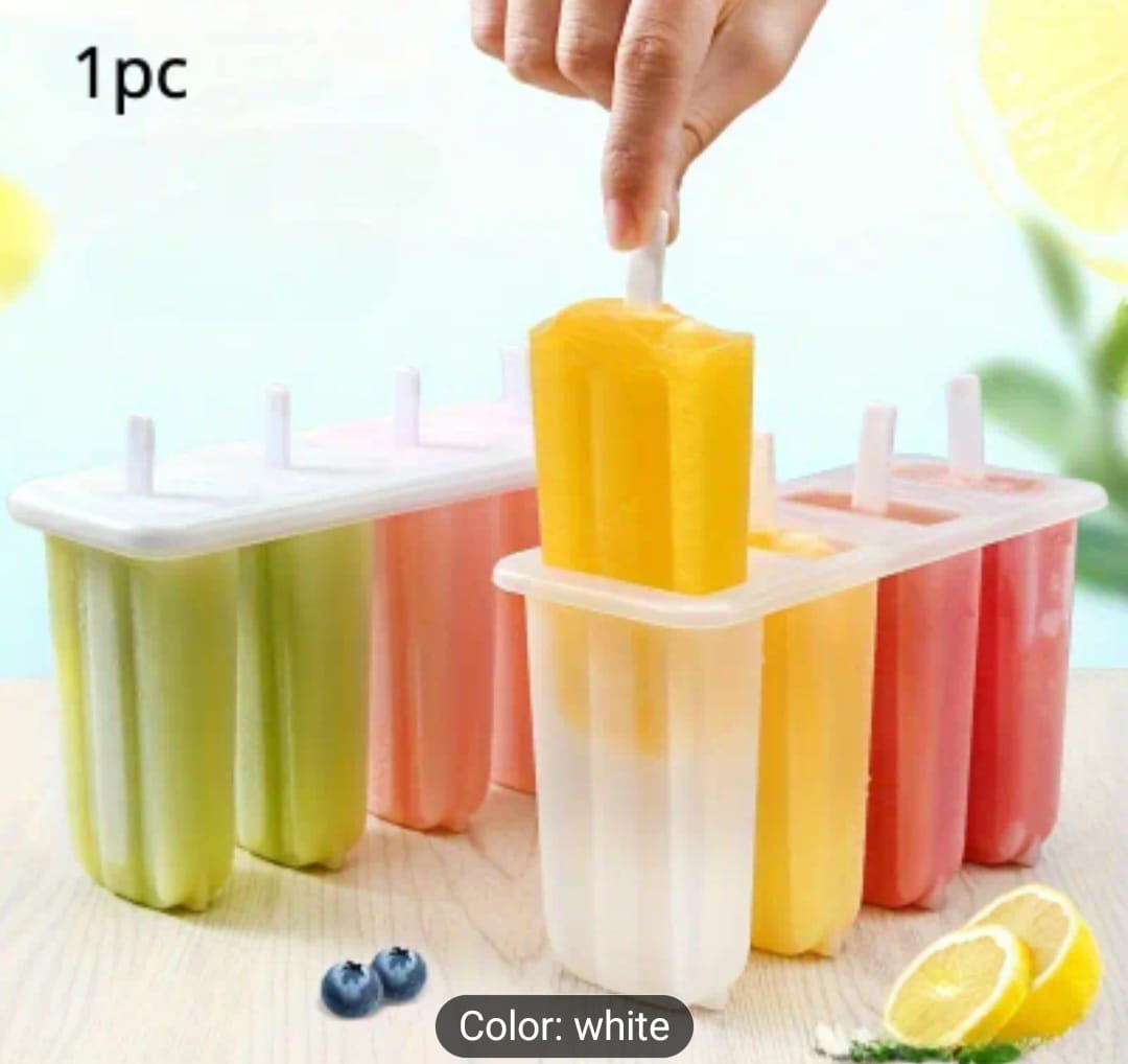 4-Cavity Popsicle Mold – Easy to Clean