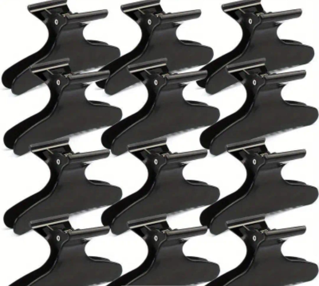 1pc Black Hair Claw Clips – Effortless Hold, Everyday Style