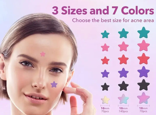 1 sheet of 36pc - Star Pimple Patches โ Heal with a Little Sparkle
