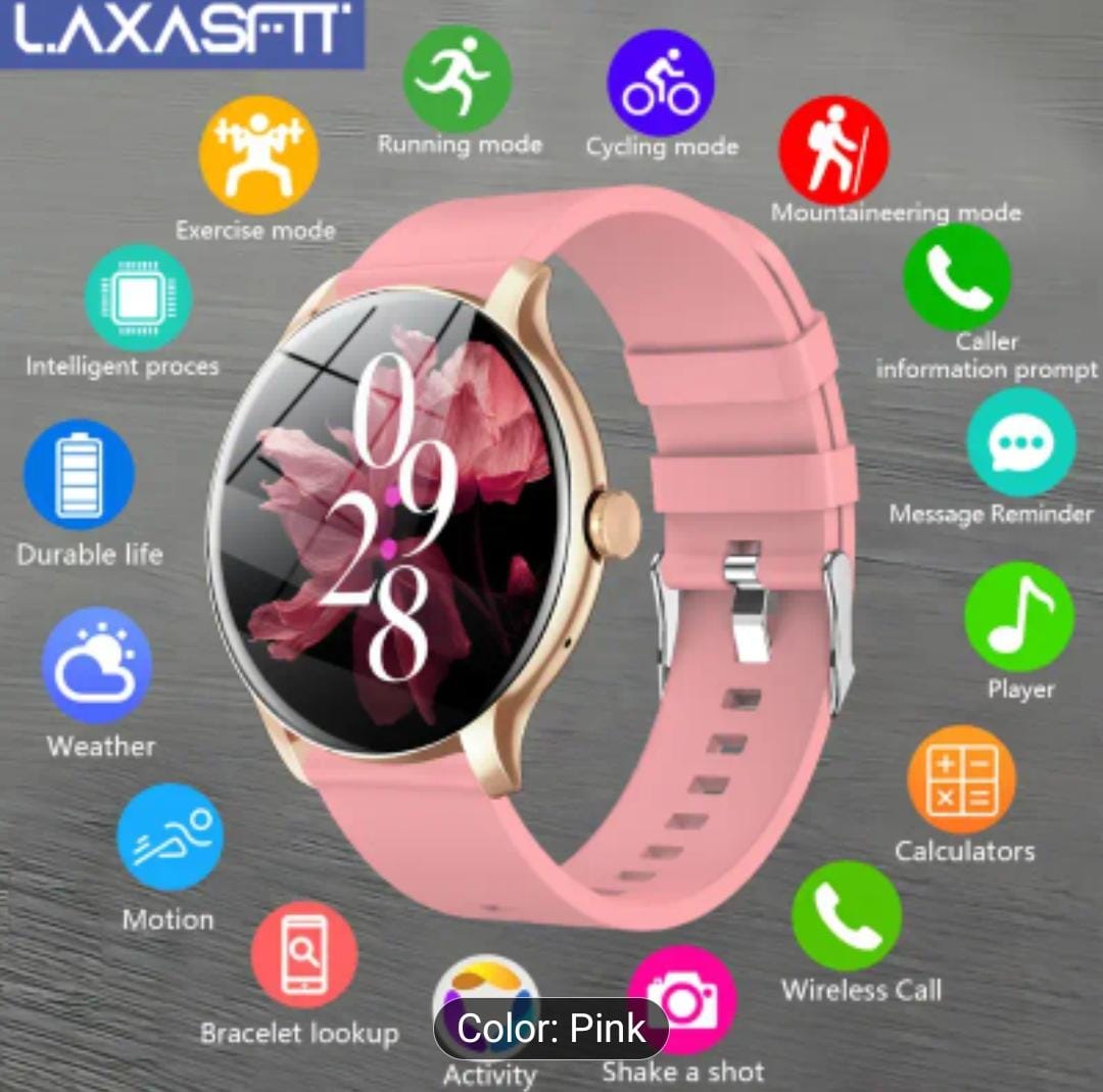 Round-Face Smartwatch