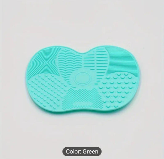 Silicone Apple-Shaped Scrub Pad with Suction Cup