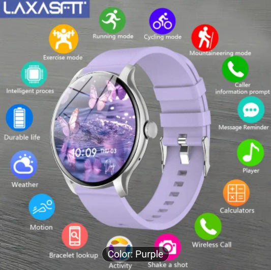 Round-Face Smartwatch