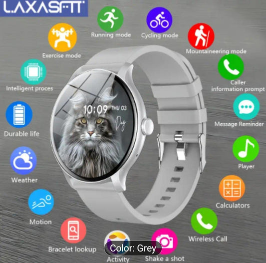 Round-Face Smartwatch